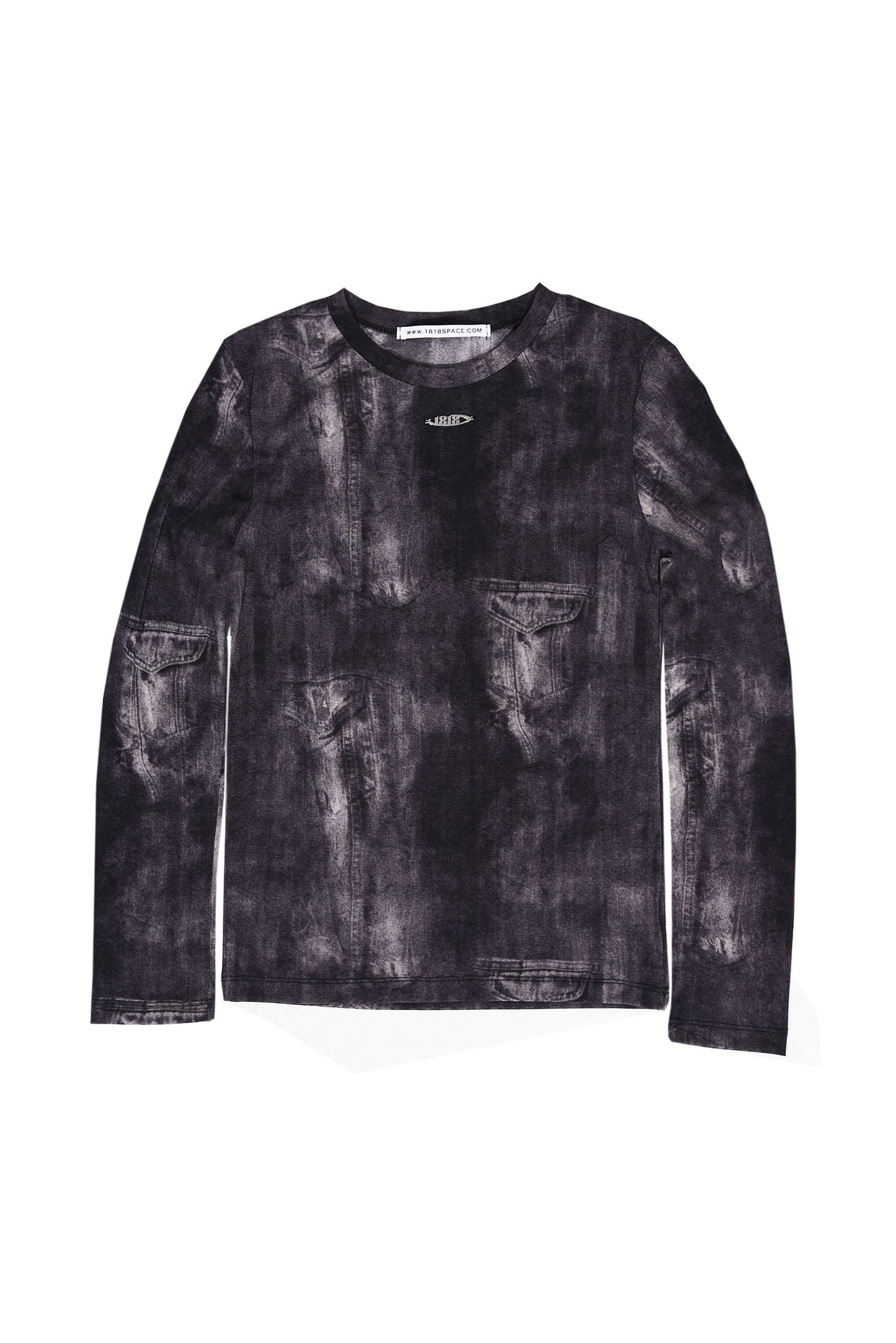 SHEER TOPS black