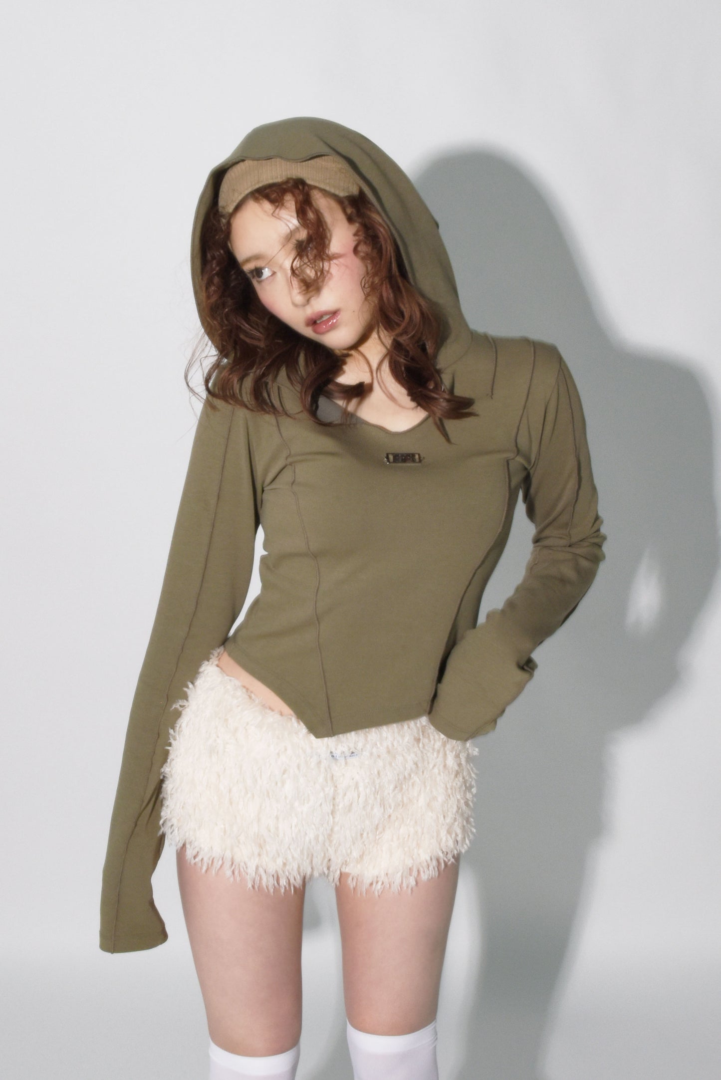 1818 HEM CUTSEW 카키