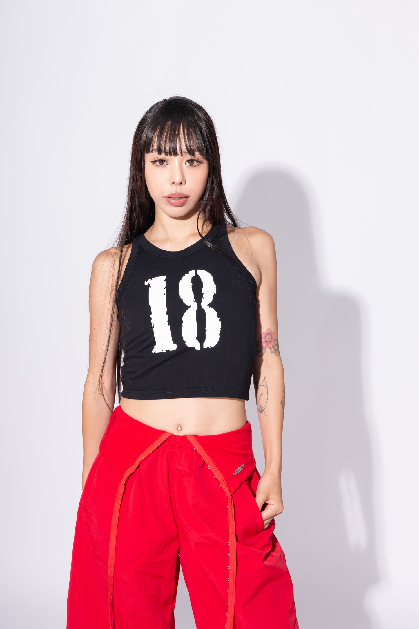 NUMBERING TANKTOP black