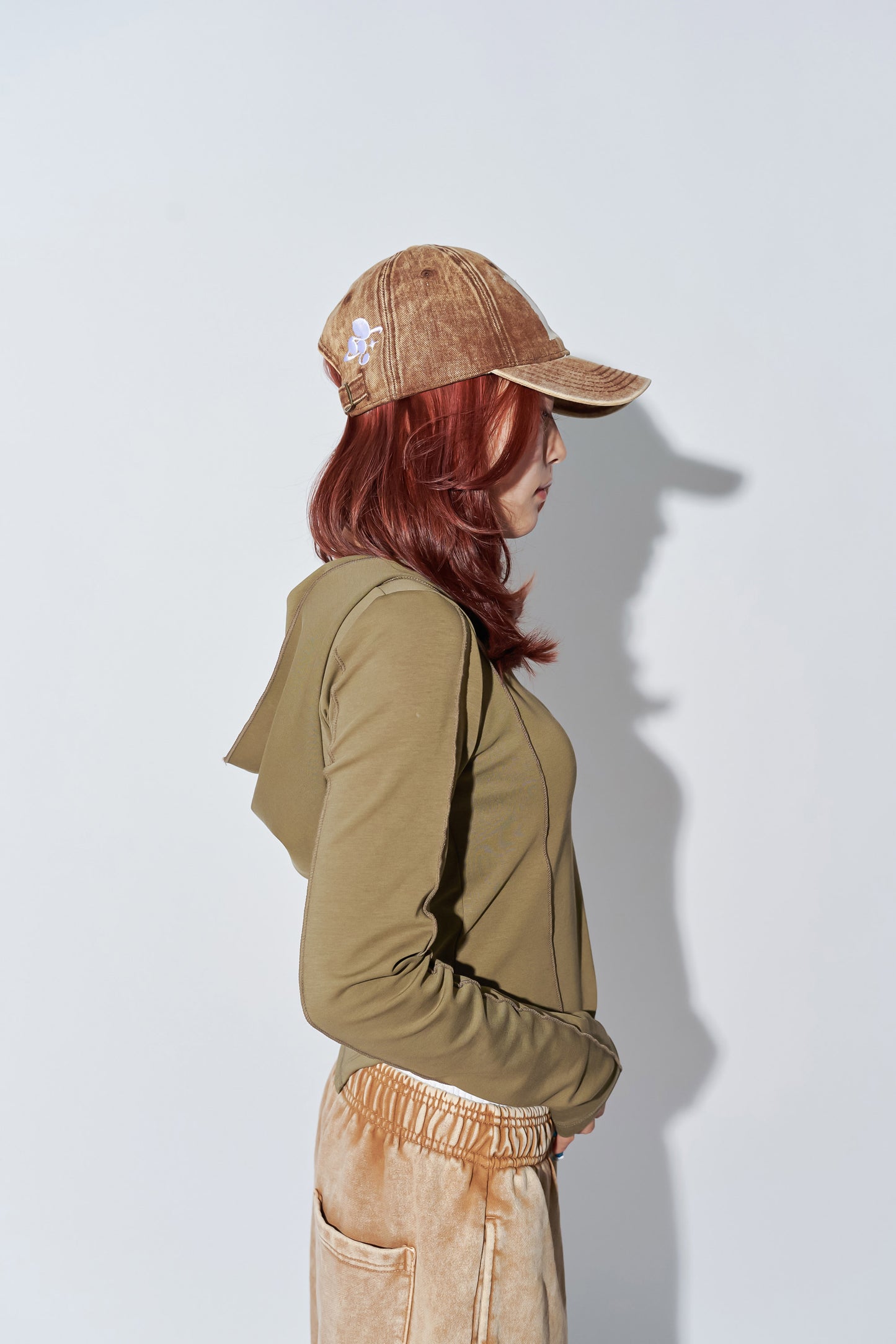 LOGO CAP brown