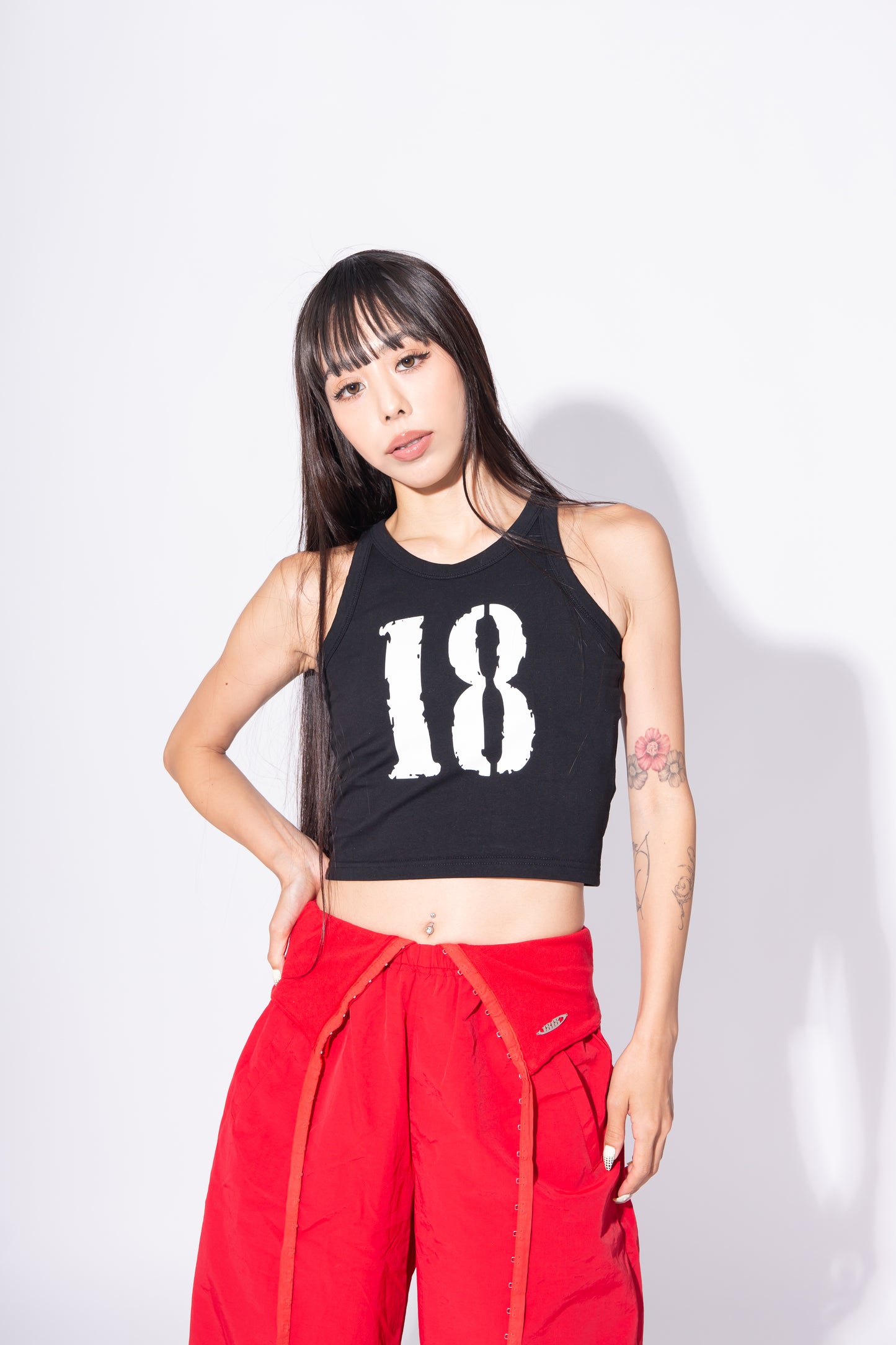 NUMBERING TANKTOP black