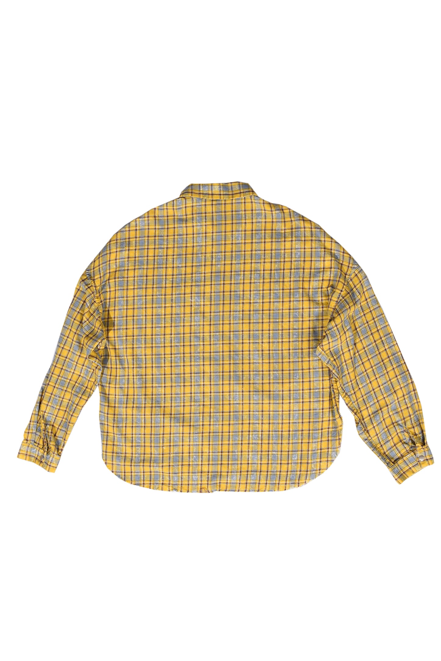 DAMAGE CHECK SHIRT yellow
