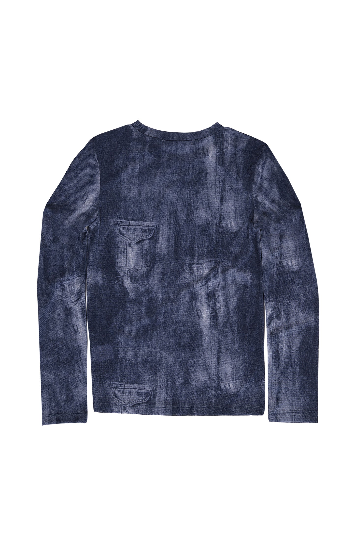 SHEER TOPS blue