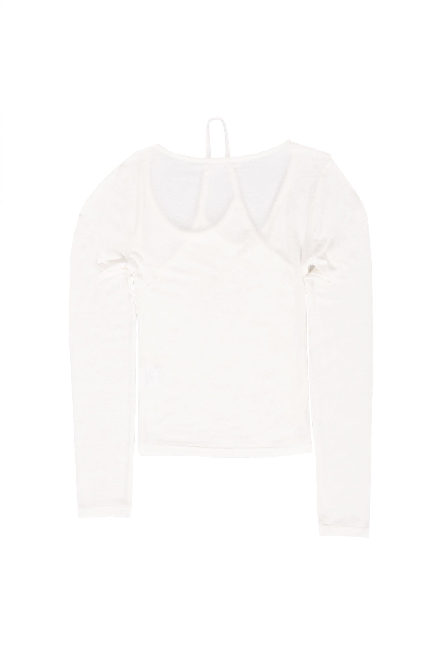 LAYERED CUTSEW white