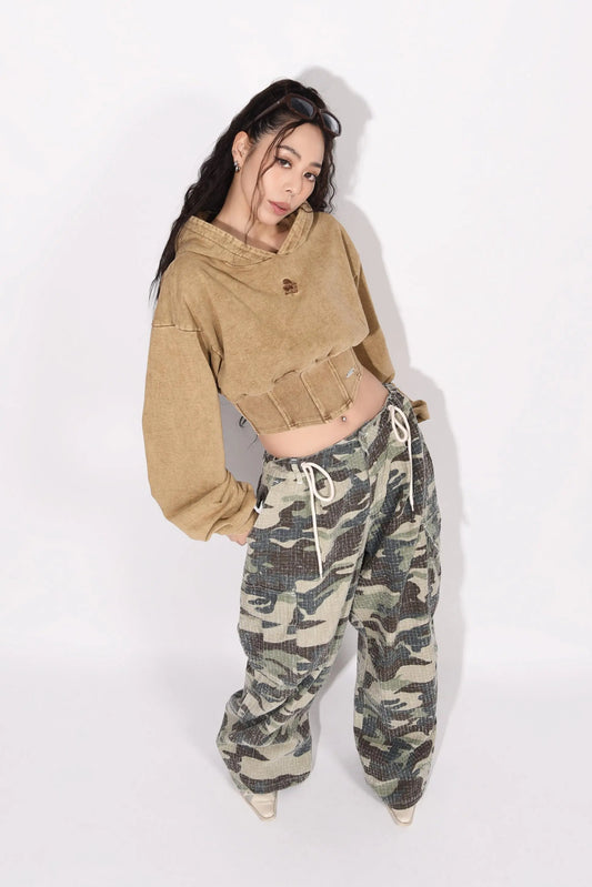 CORSET HOODIE beige 1818