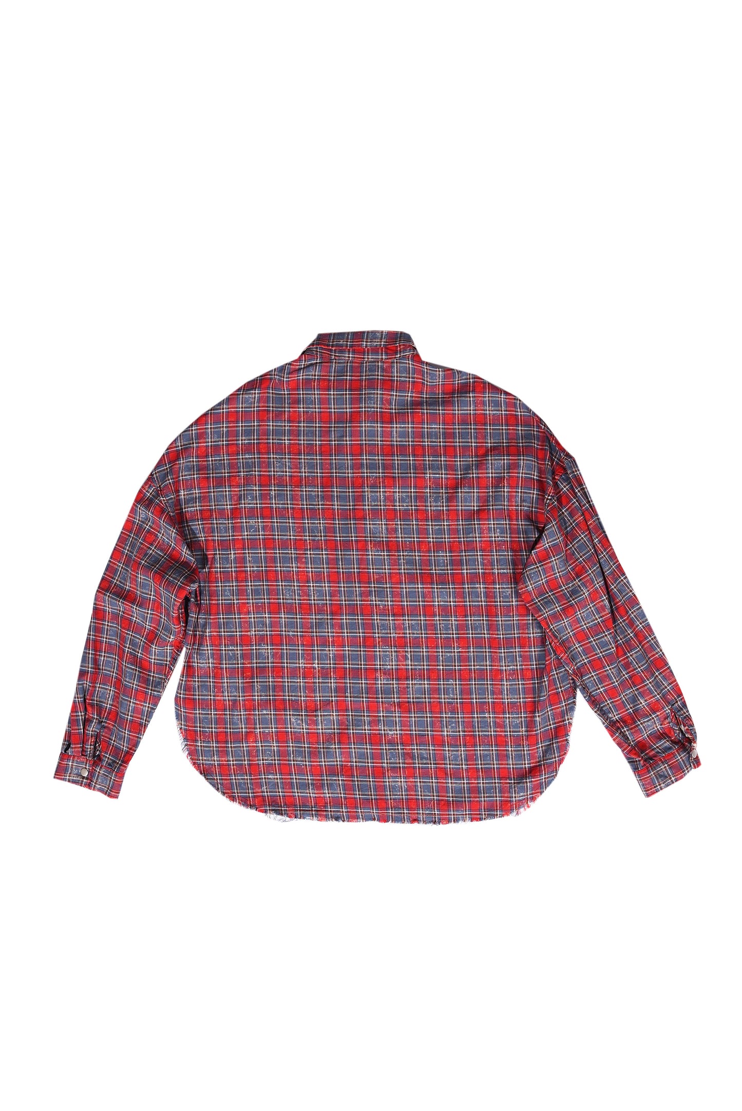 DAMAGE CHECK SHIRT red
