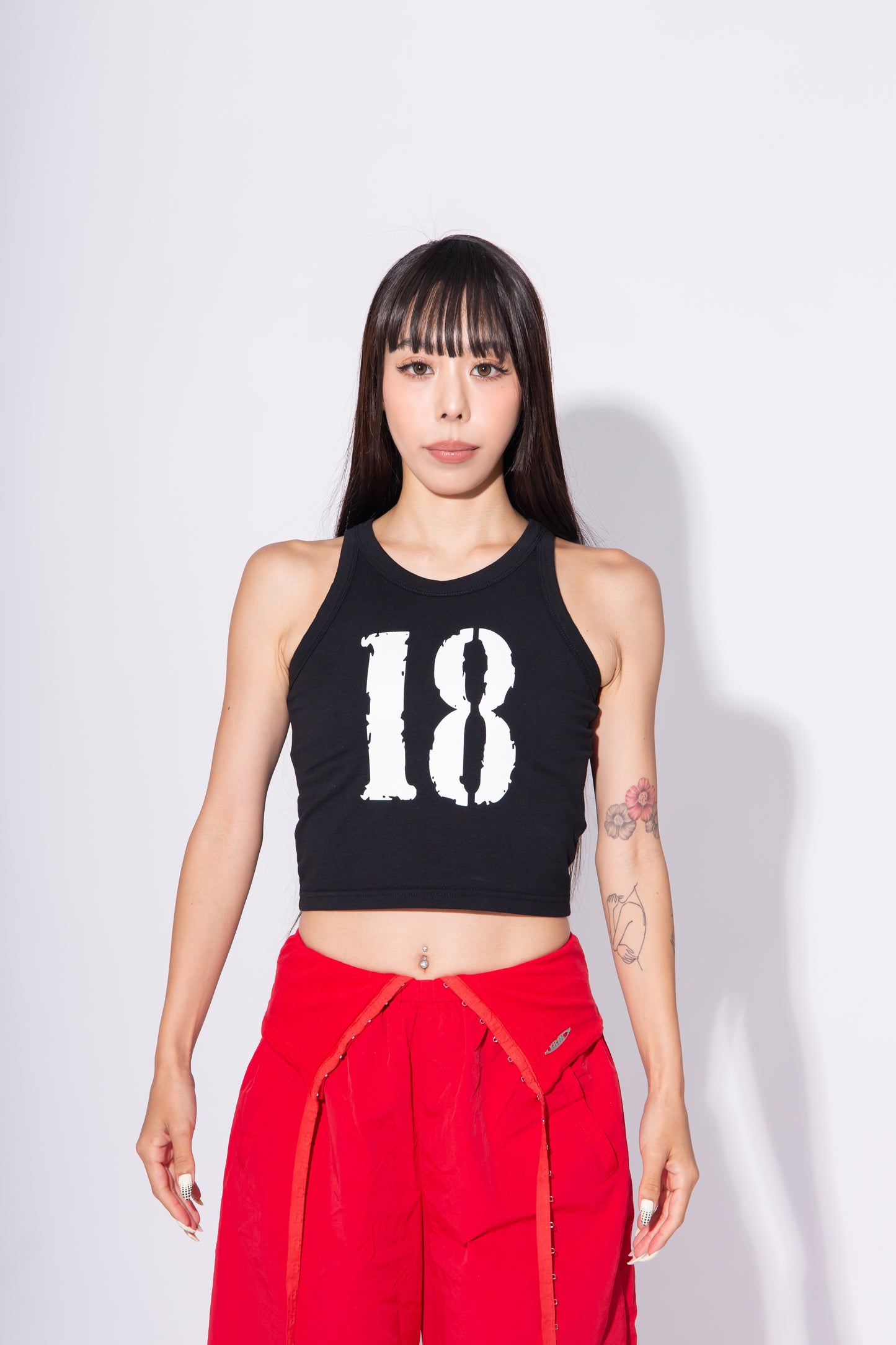 NUMBERING TANKTOP black