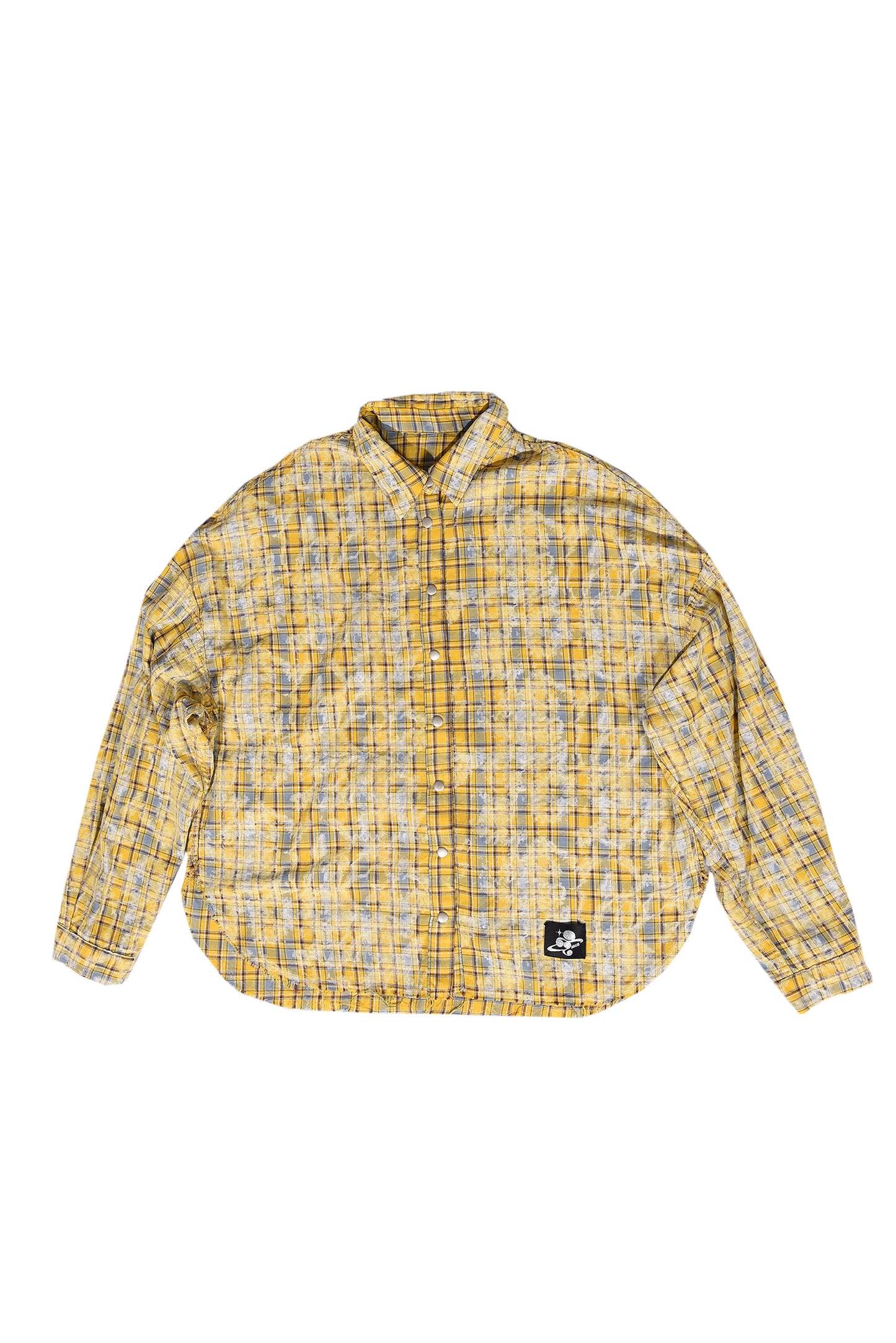 DAMAGE CHECK SHIRT yellow