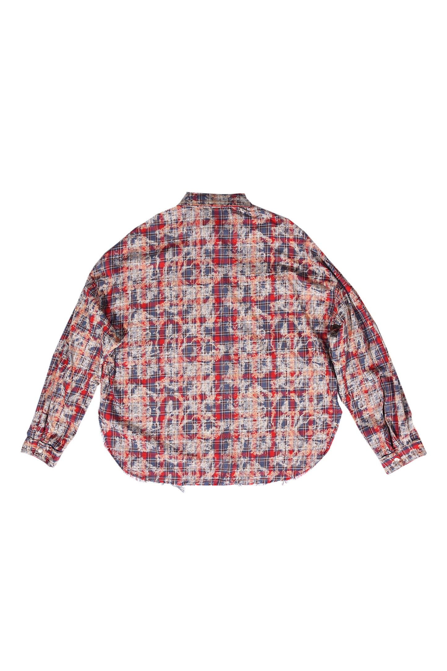DAMAGE CHECK SHIRT red