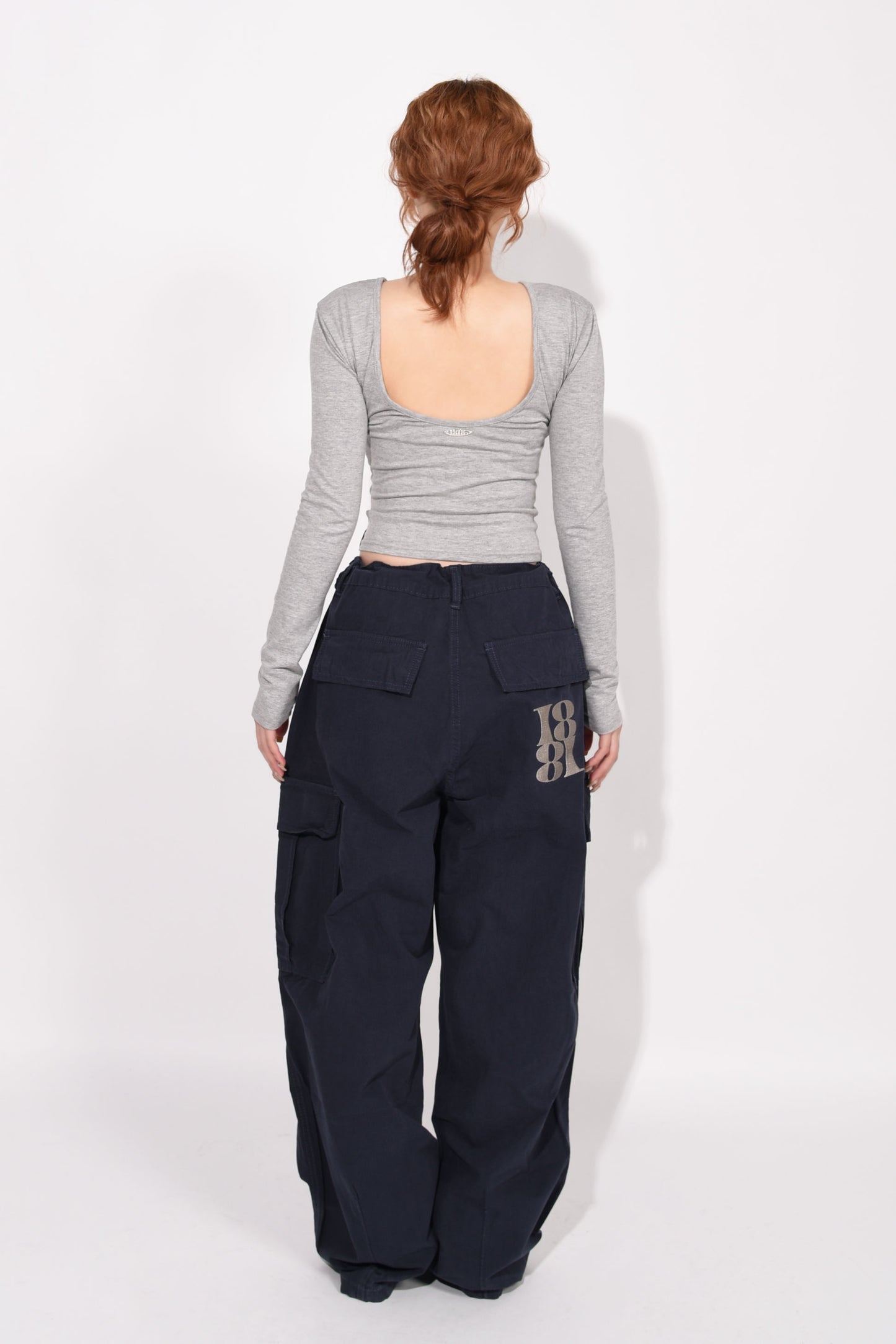 CARGO PANTS navy