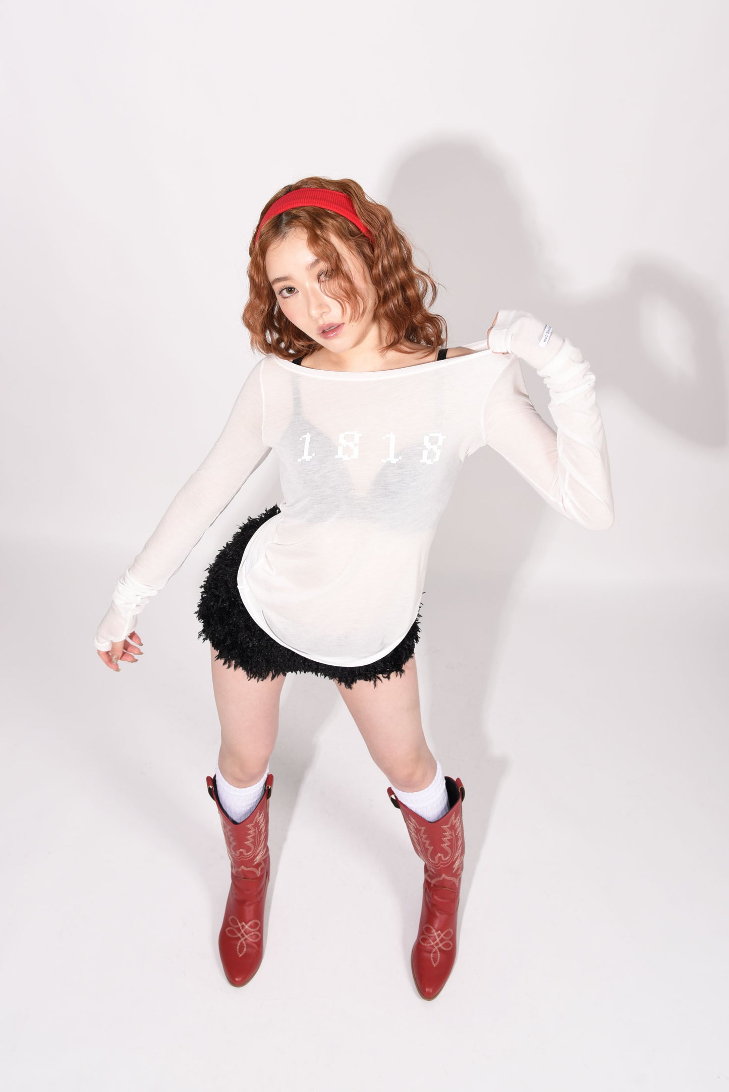 LOGO SEETHROGH CUTSEW white