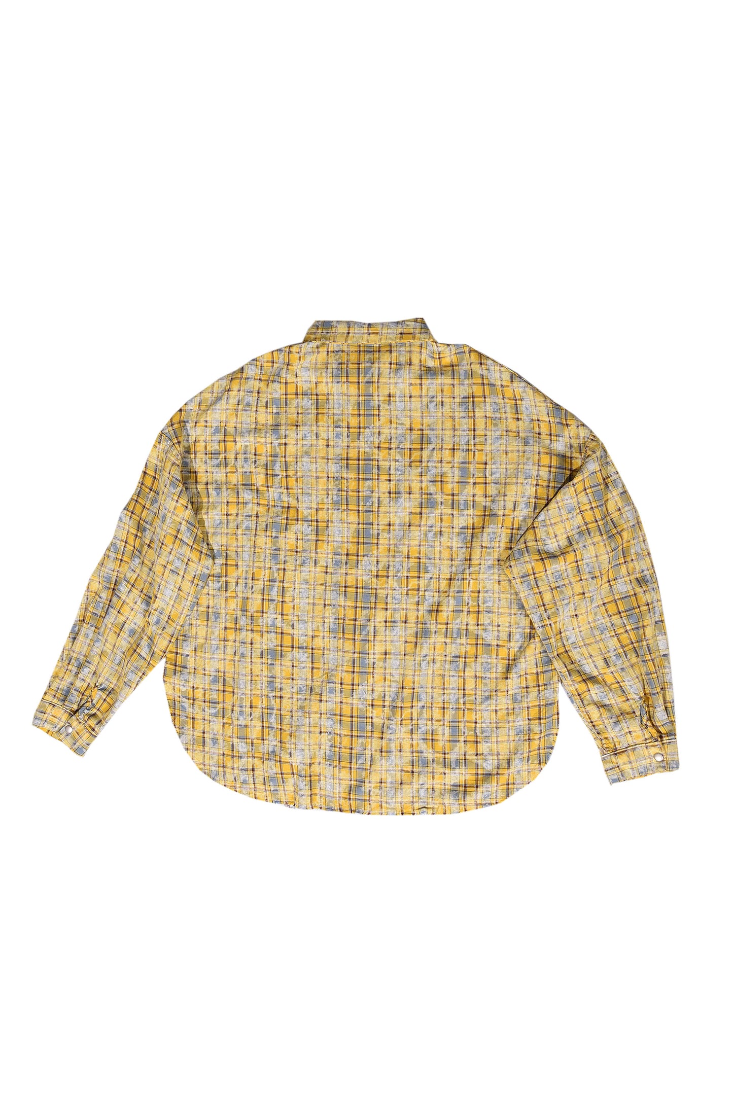 DAMAGE CHECK SHIRT yellow
