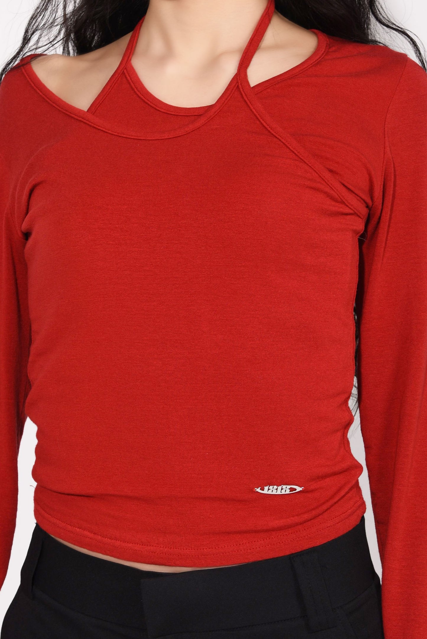 LAYERED CUTSEW red