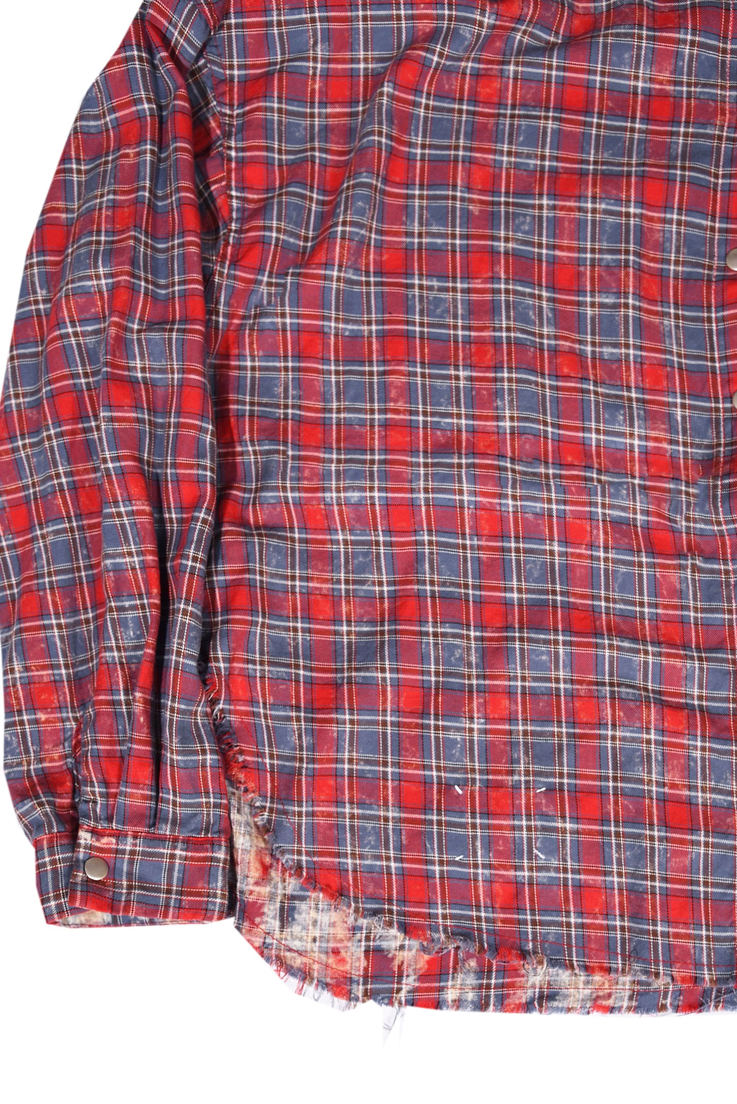DAMAGE CHECK SHIRT red
