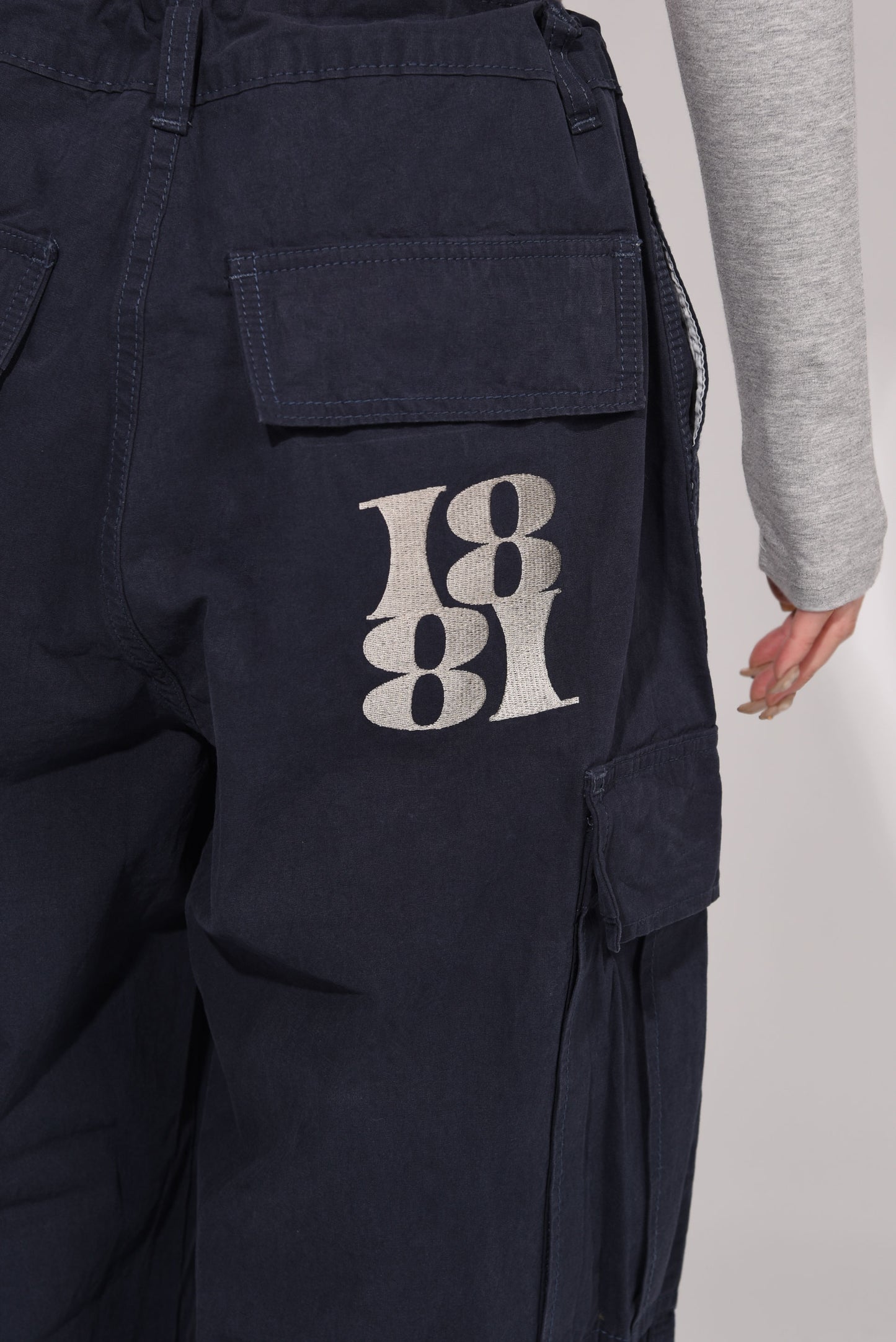 CARGO PANTS navy
