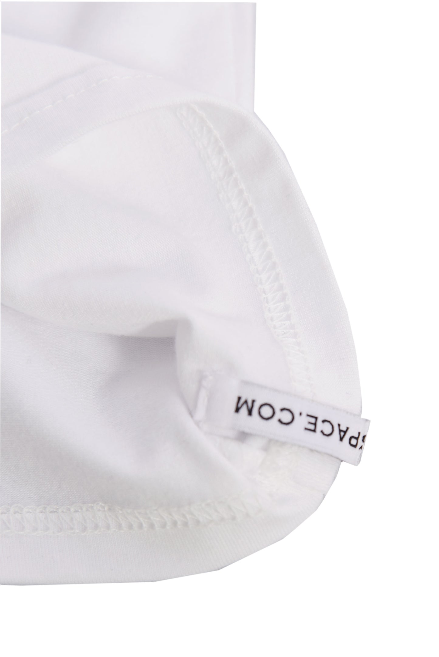 BACK OPEN CUTSEW white