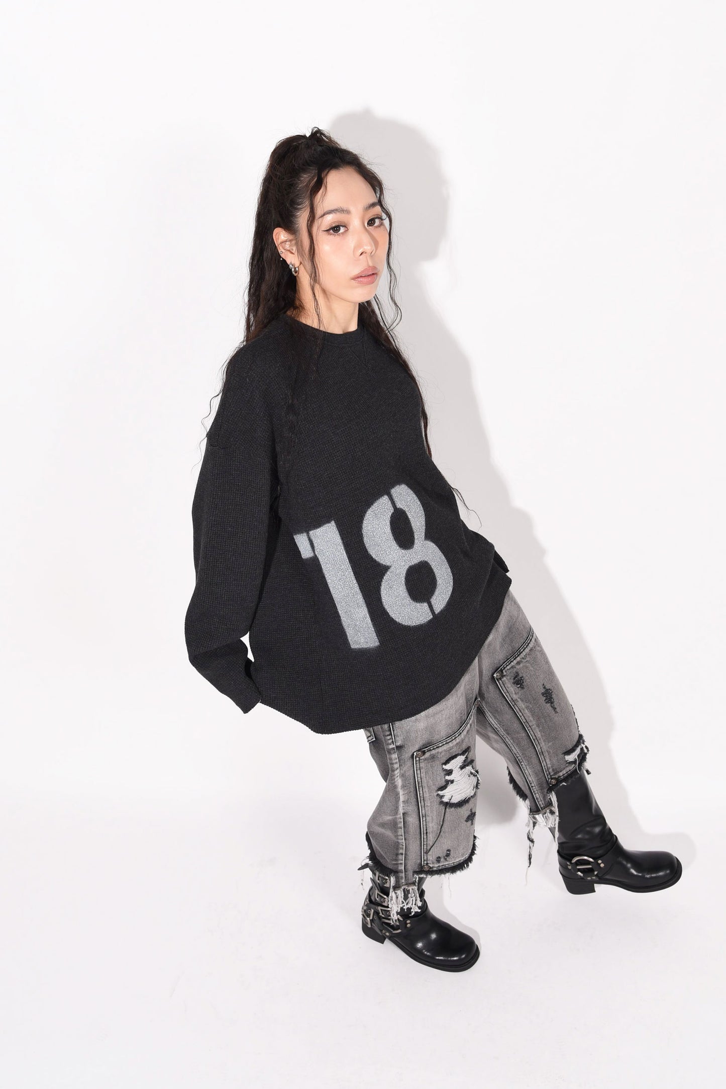 THERMAL CUTSEW black