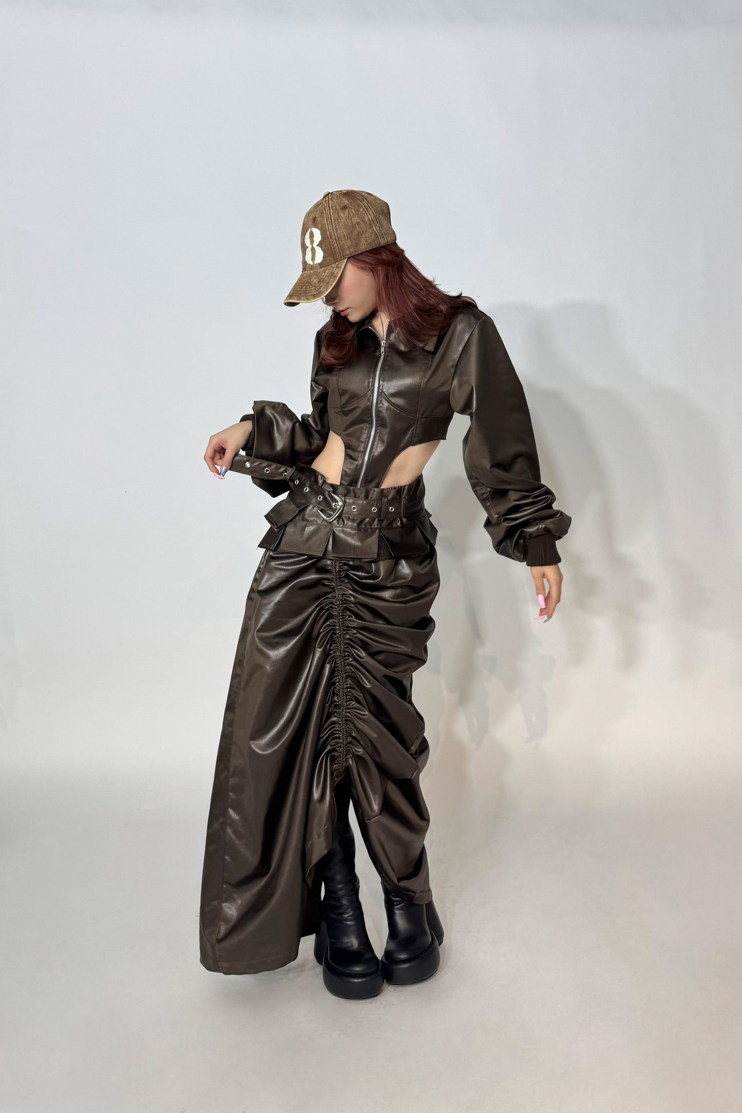 FAKE LEATHER BELT