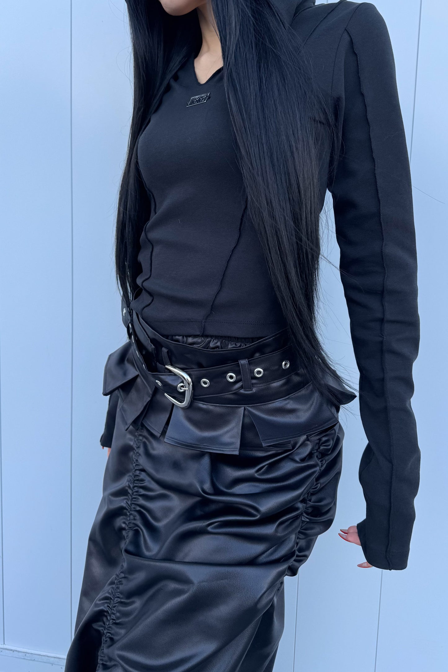 FAKE LEATHER BELT