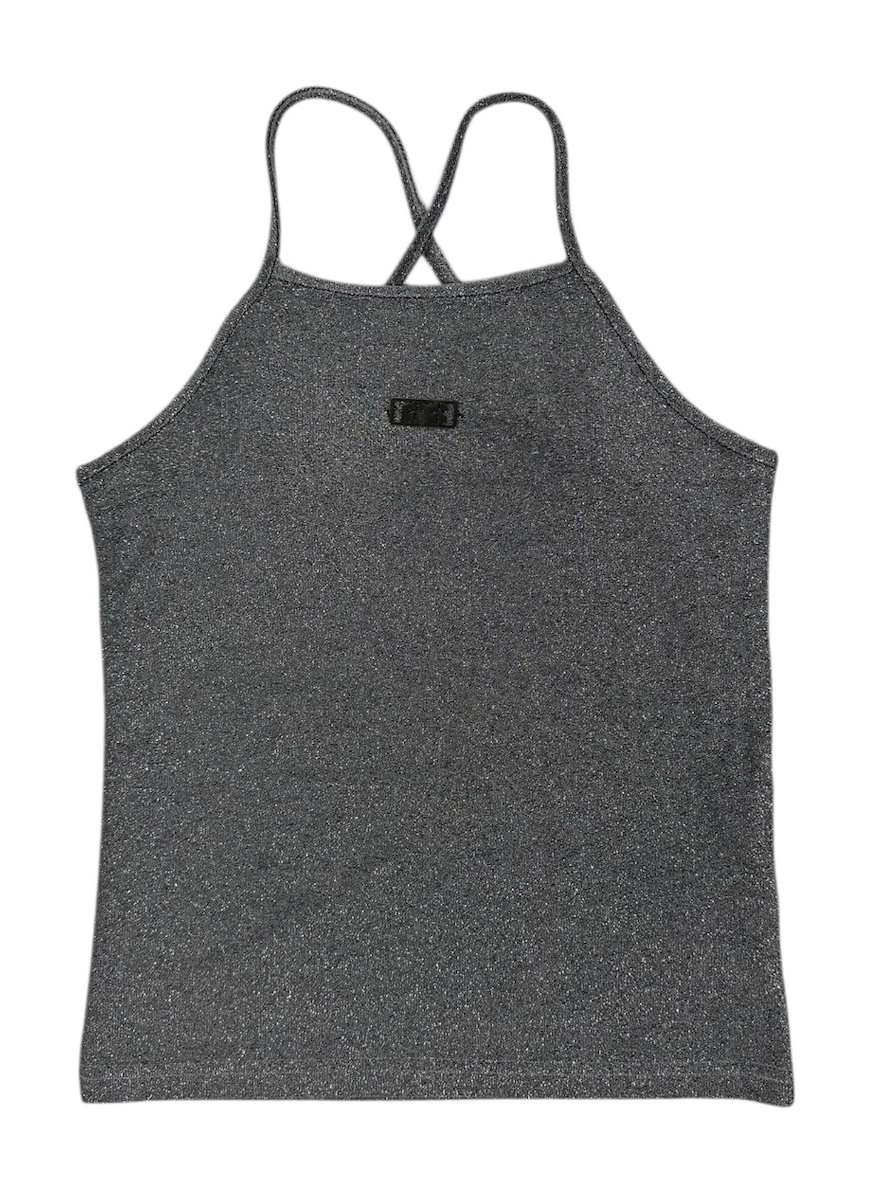 GLITTER CAMI silver
