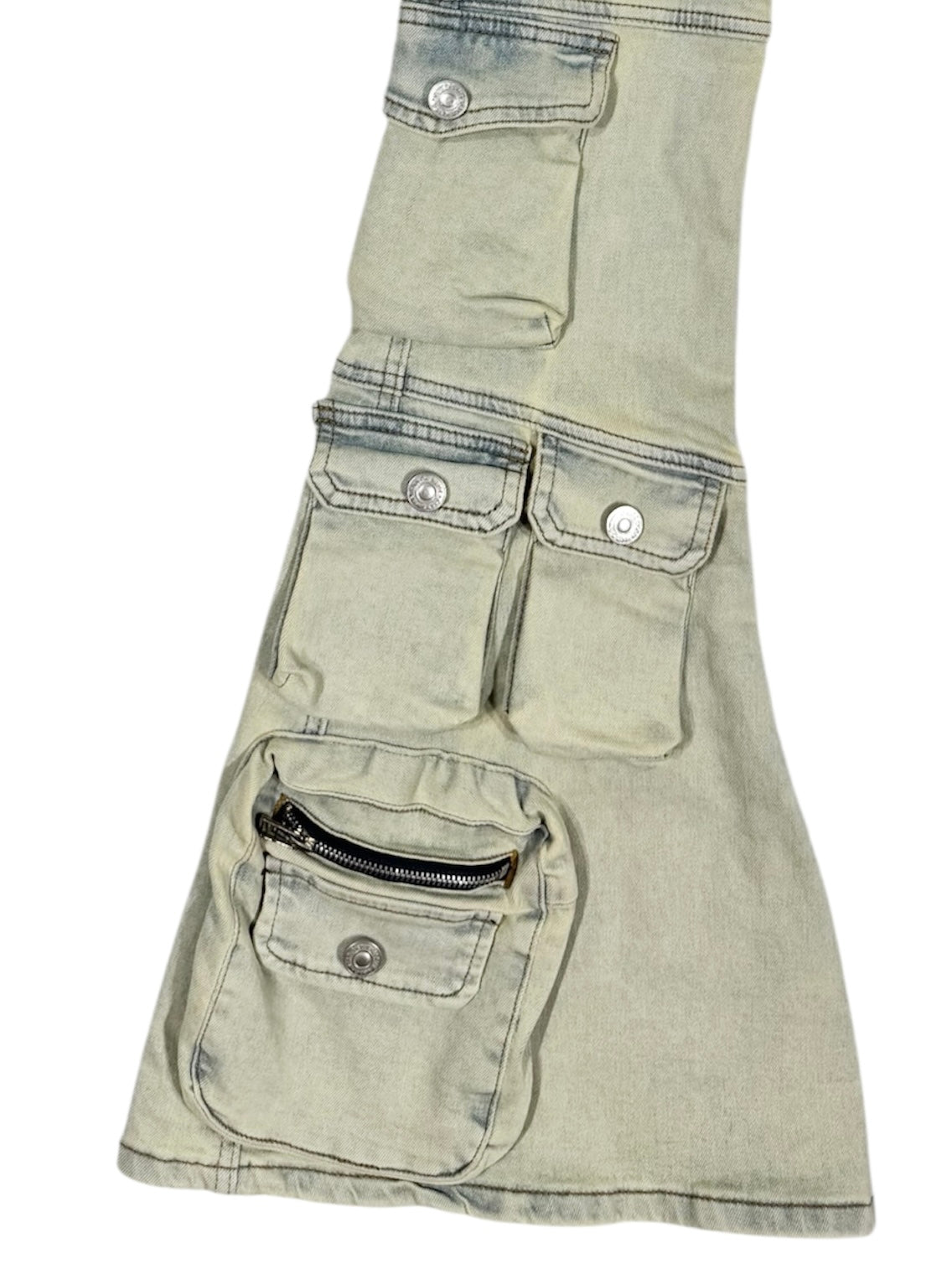POCKET FLARE DENIM wash
