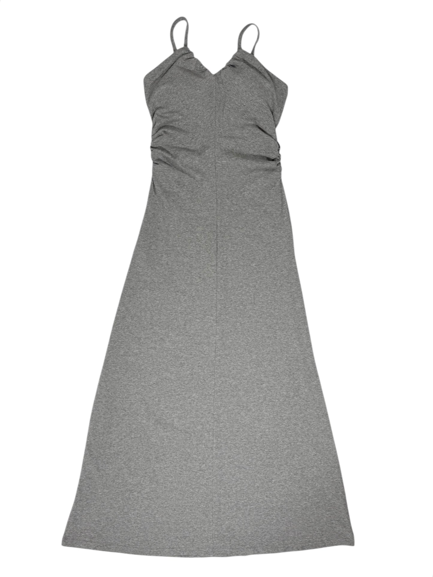 V NECK ONEPIECE gray