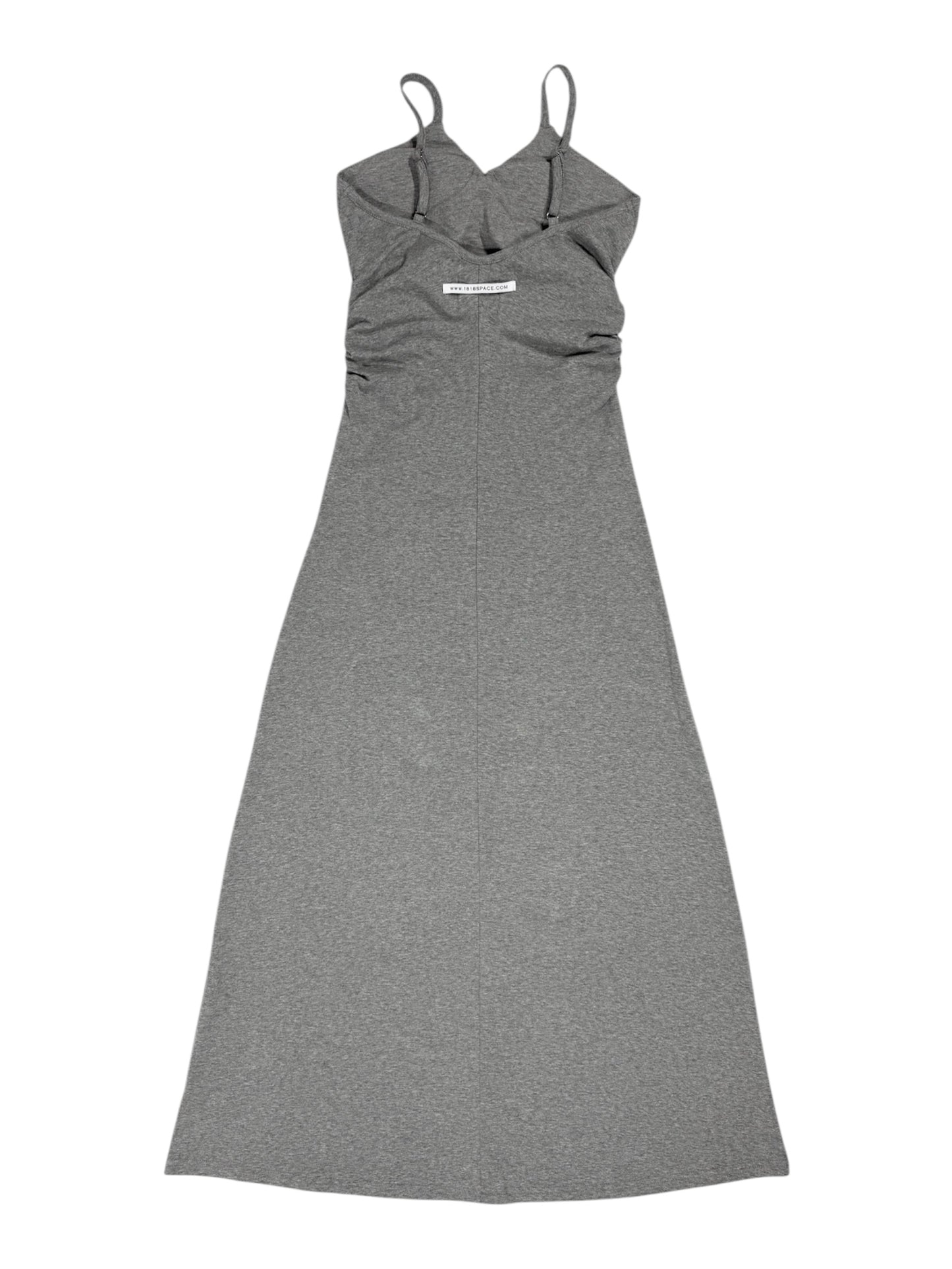 V NECK ONEPIECE gray
