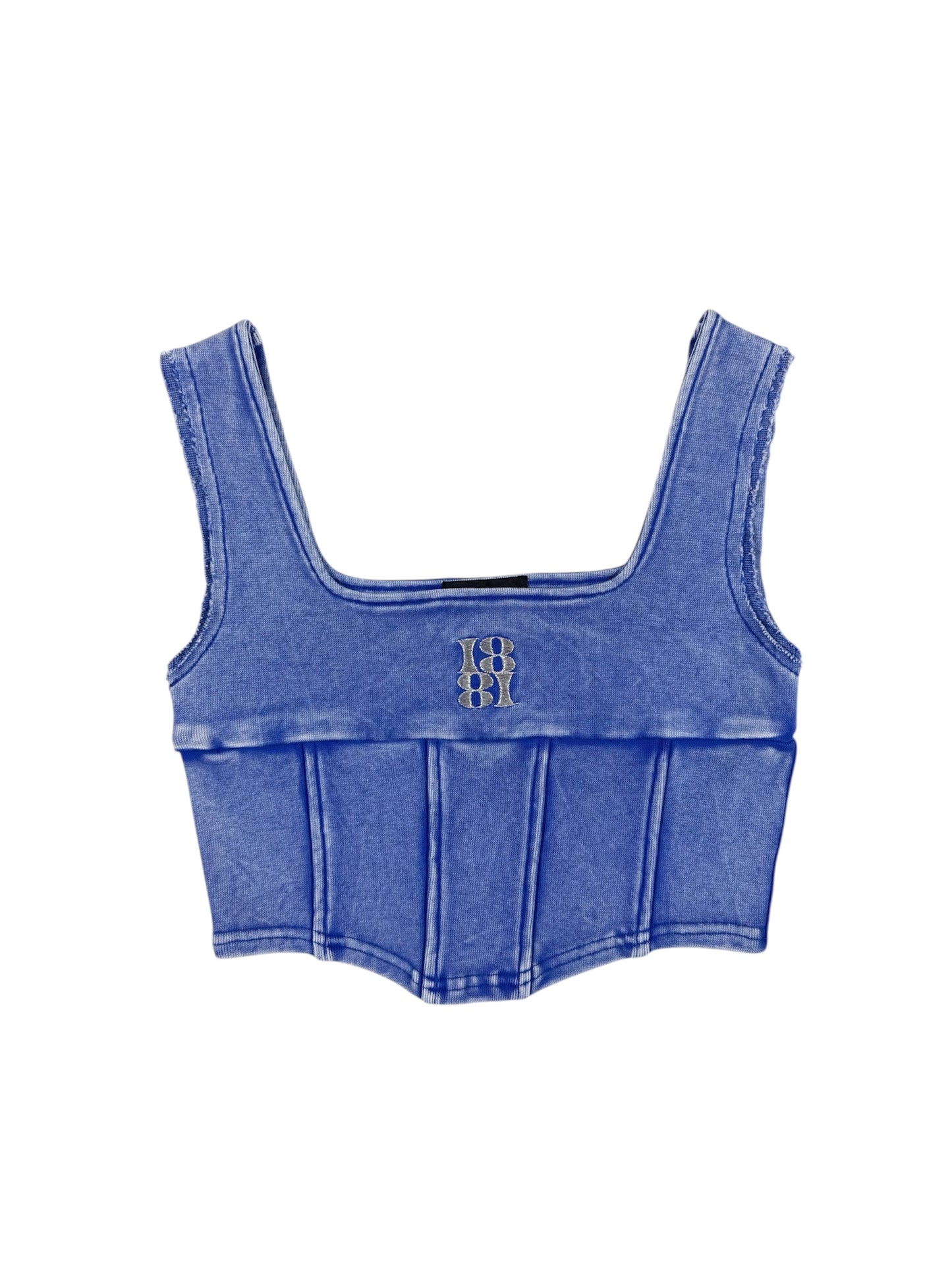 CORSET TANKTOP blue