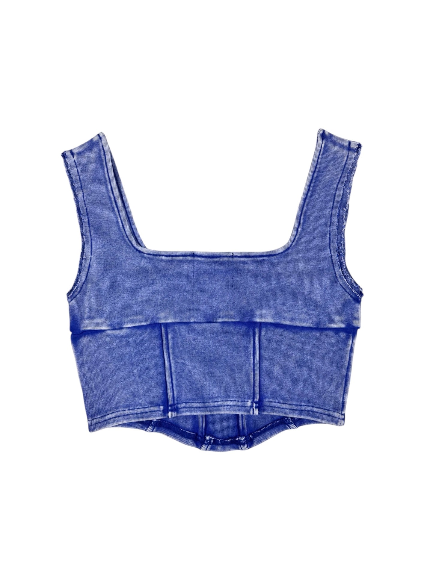 CORSET TANKTOP blue