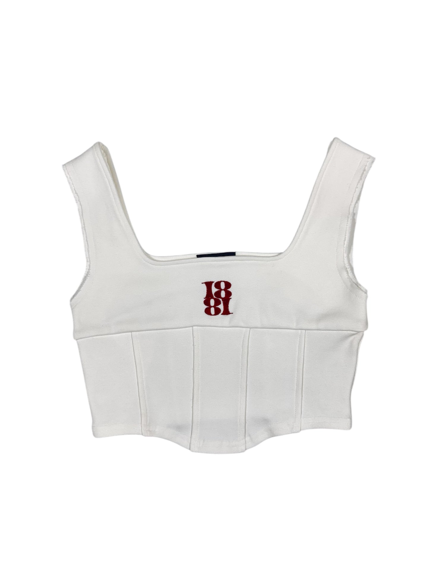 CORSET TANKTOP white