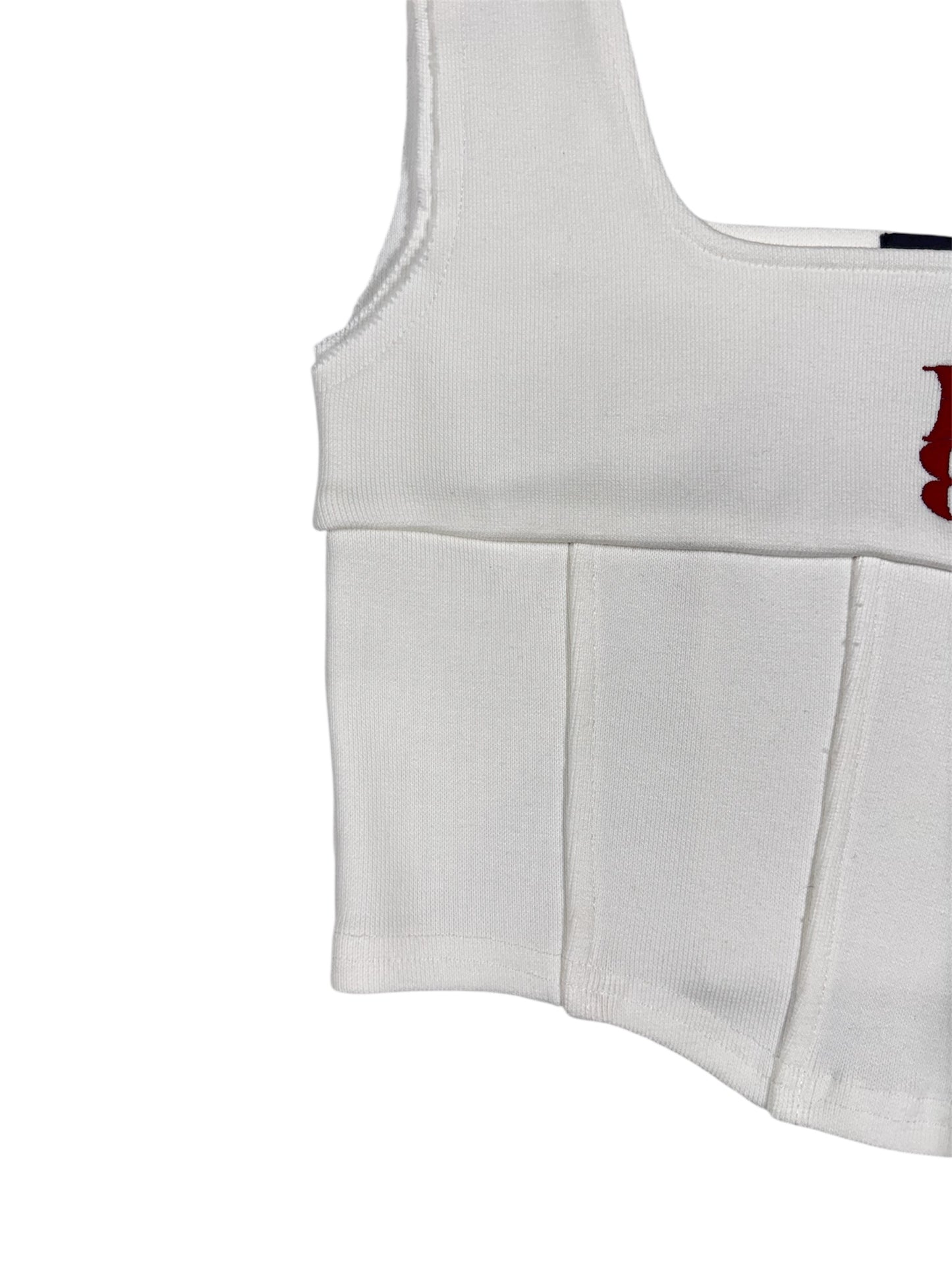 CORSET TANKTOP white