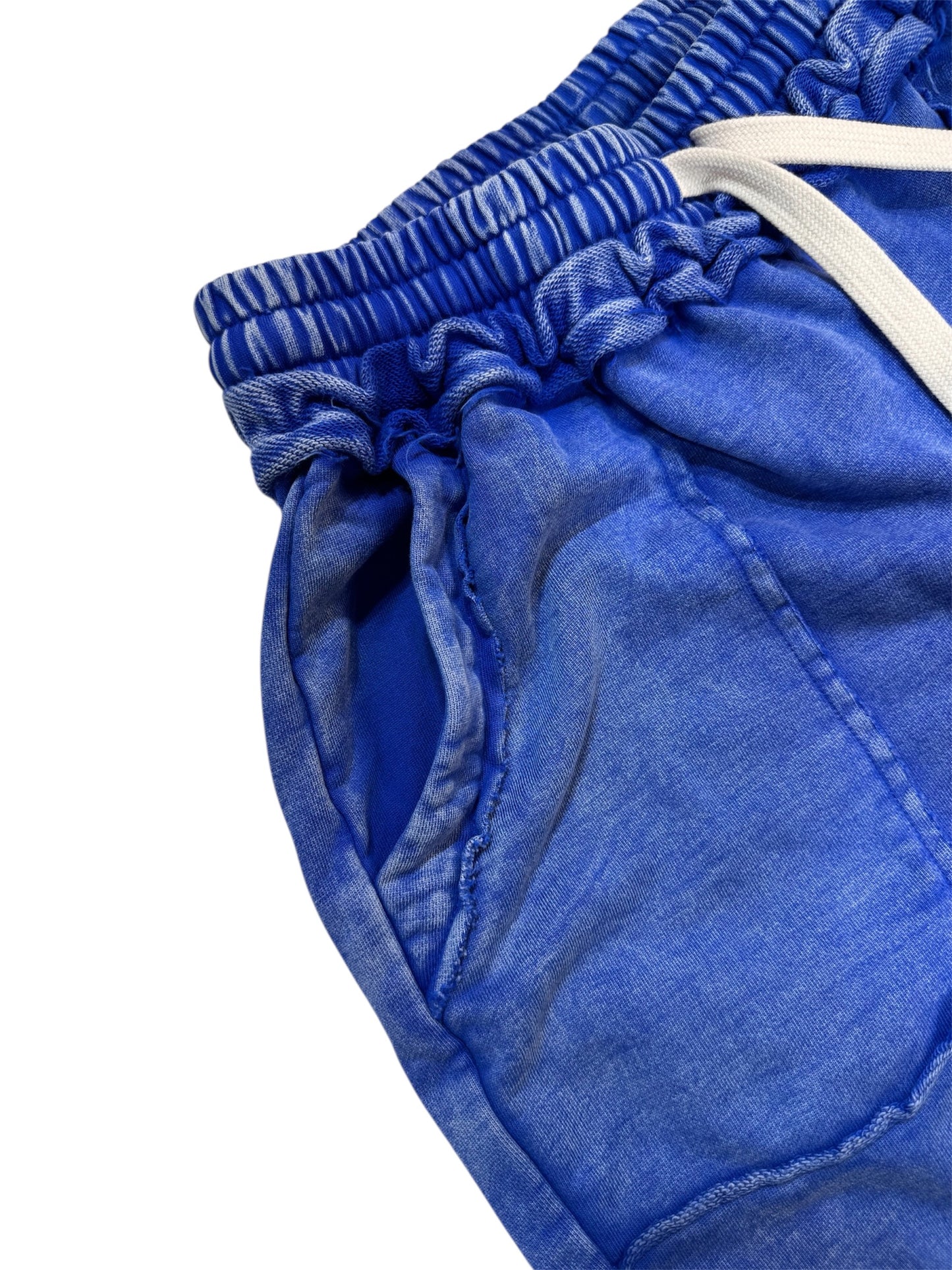 WASHED SWEAT PANTS blue