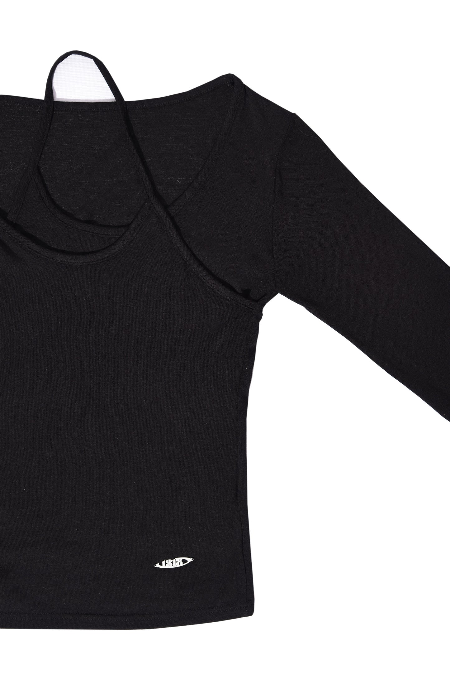 LAYERED CUTSEW black