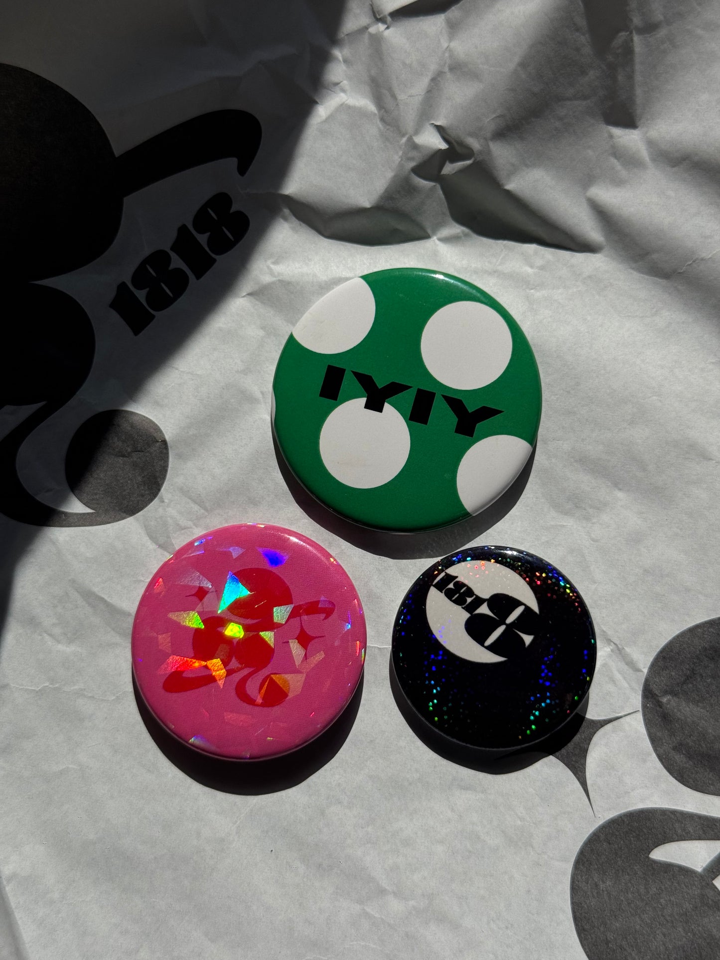 CAN BADGE SET