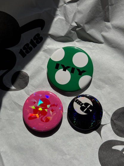 CAN BADGE SET