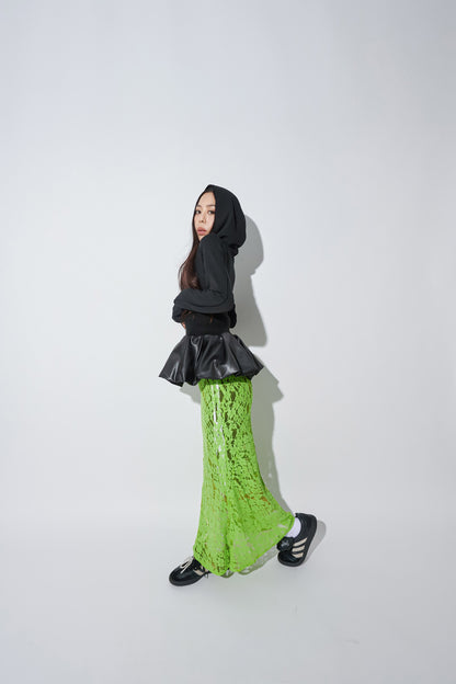 2WAY BALLON SKIRT black