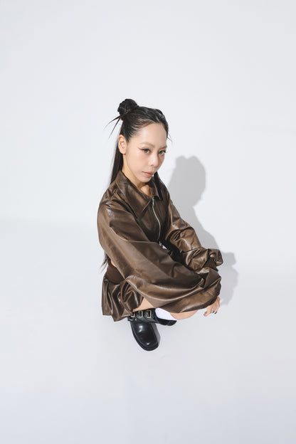 HIGHLEG JACKET brown