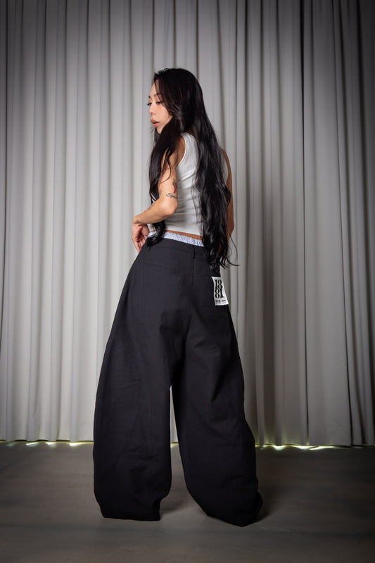 BAGGY PANTS black