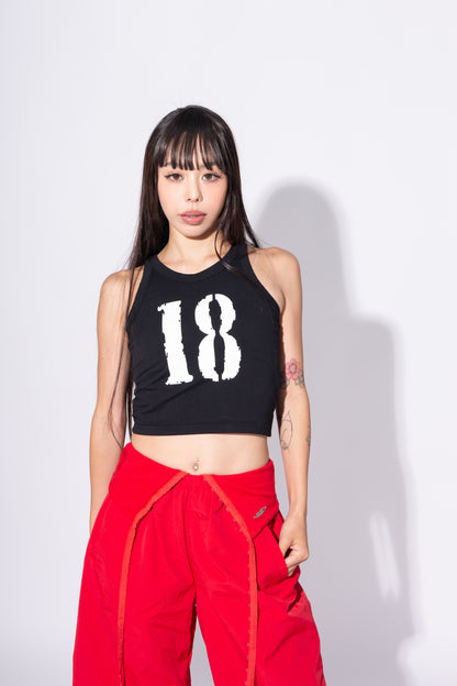 NUMBERING TANKTOP black