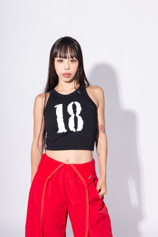 NUMBERING TANKTOP black