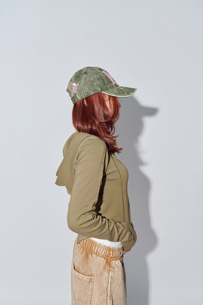 LOGO CAP khaki