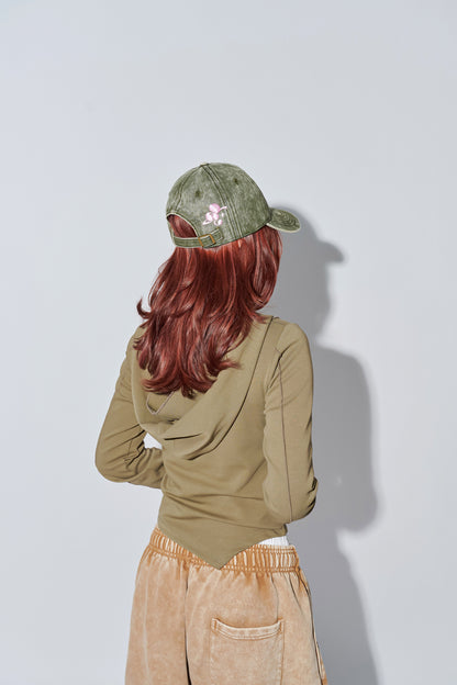 LOGO CAP khaki