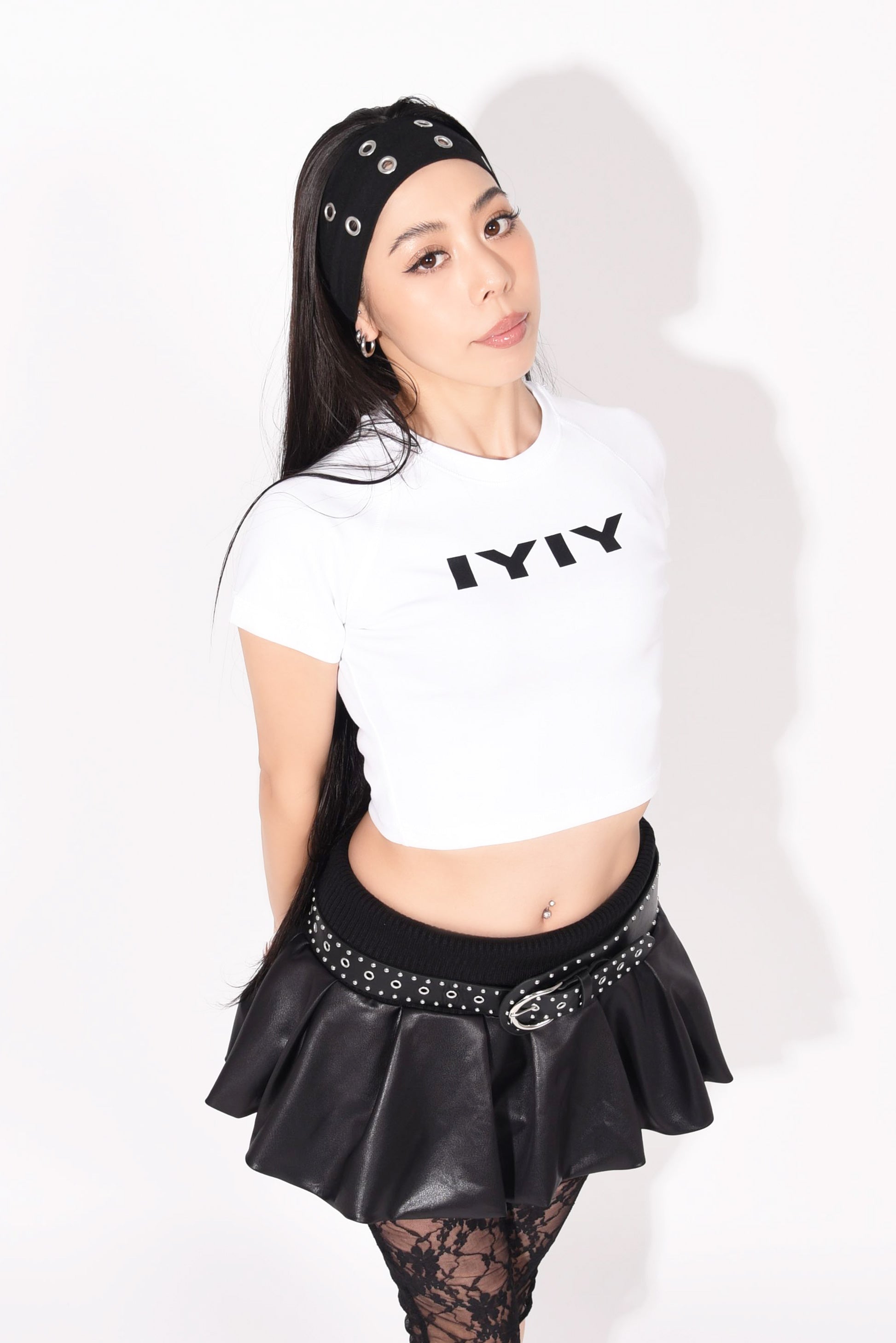 IYIY BABY TEE white 