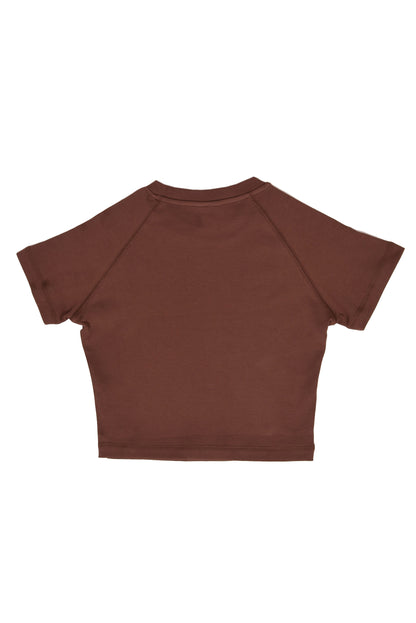 IYIY BABY TEE brown