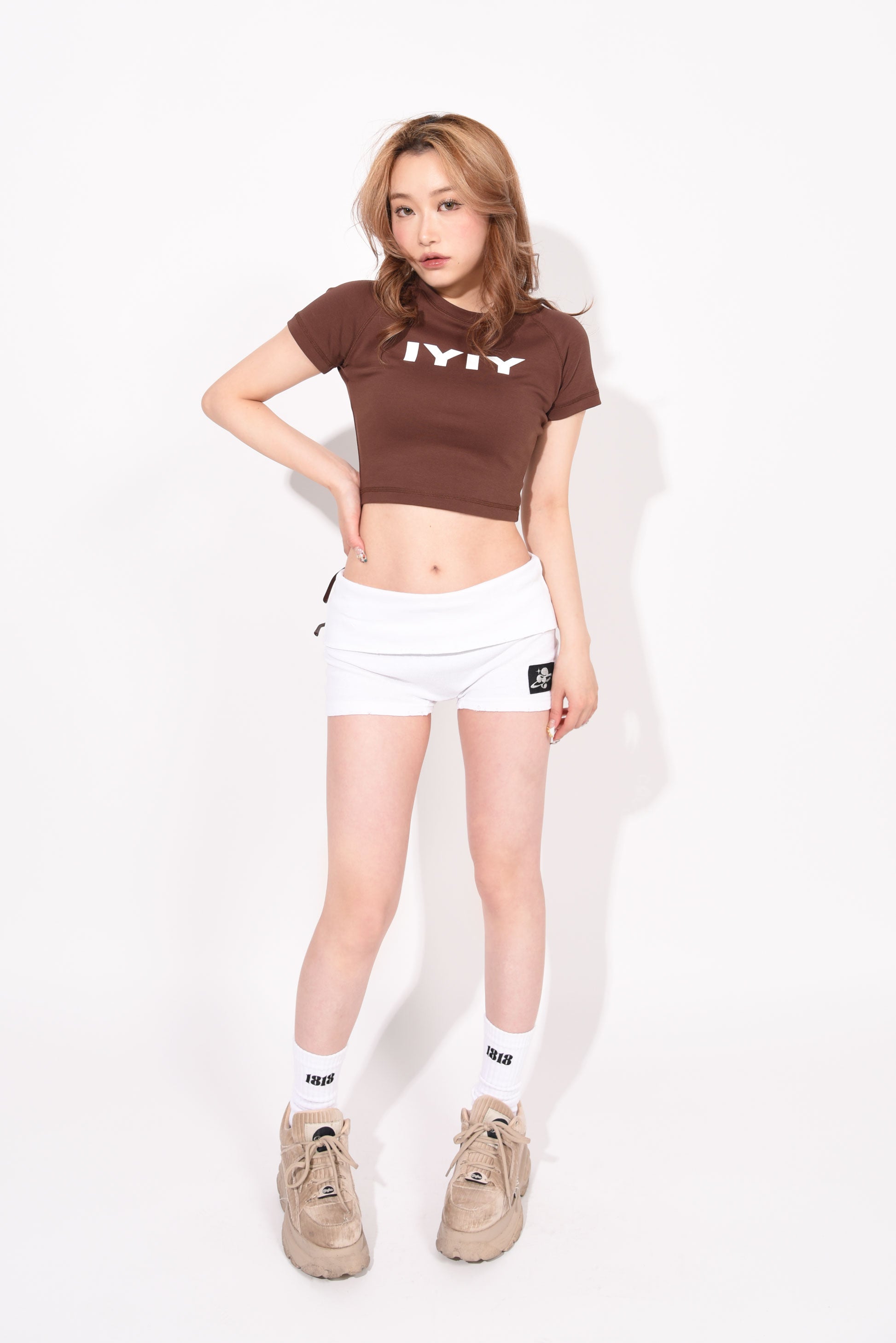 DAMAGE HOT PANTS white – 1818
