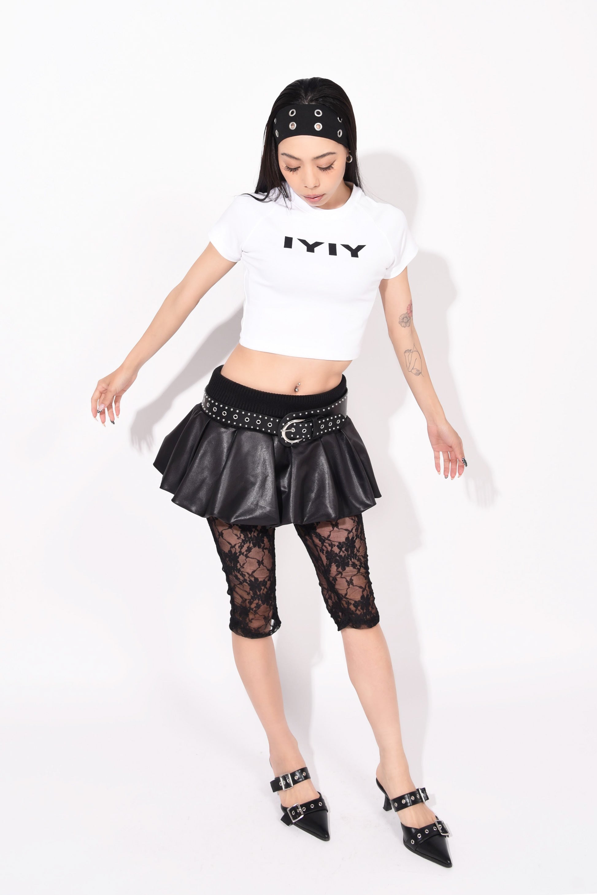 IYIY BABY TEE white 