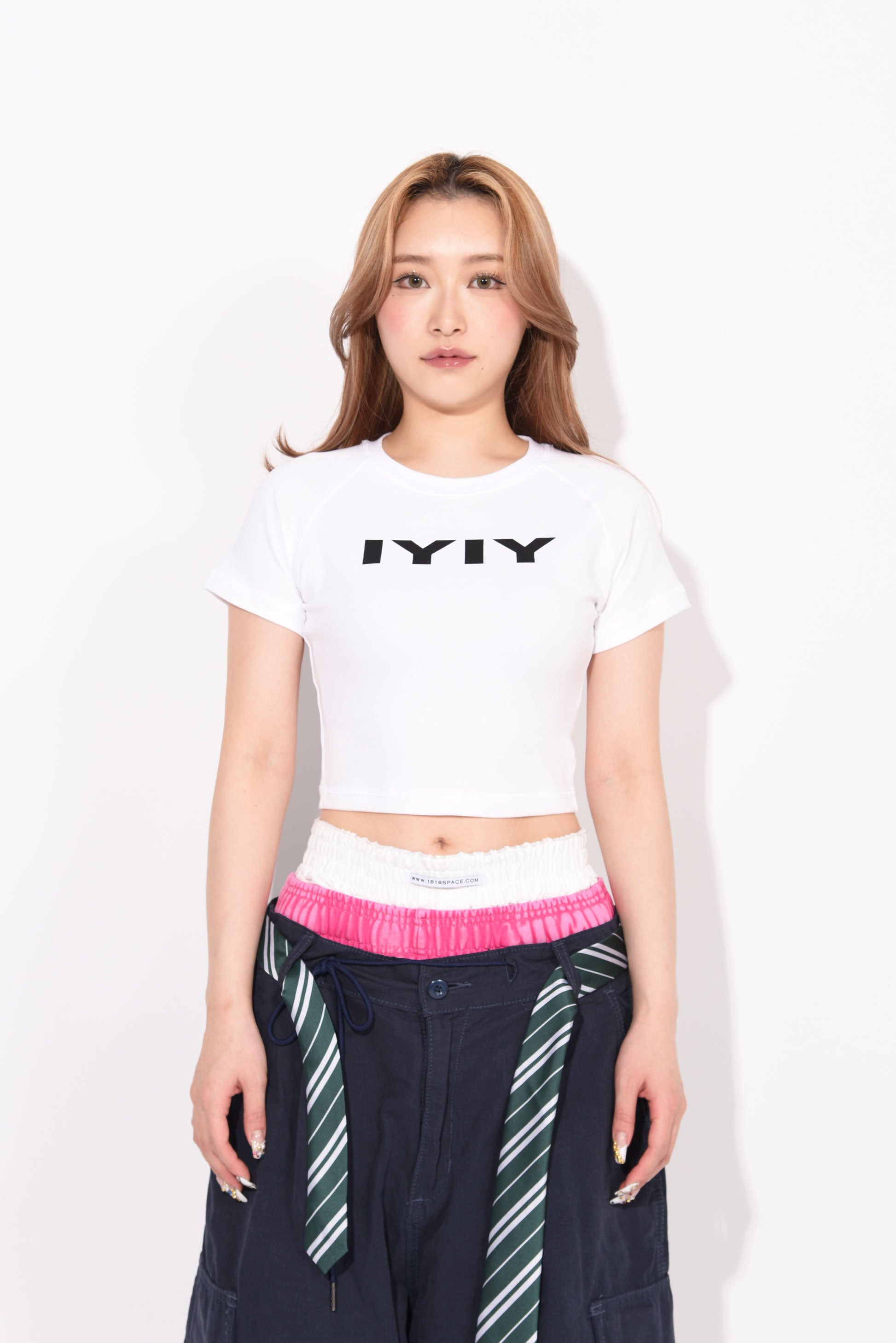 IYIY BABY TEE white 
