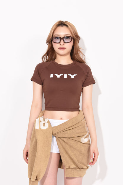 IYIY BABY TEE brown
