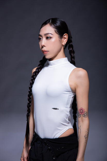 BODYSUIT TANK TOP white
