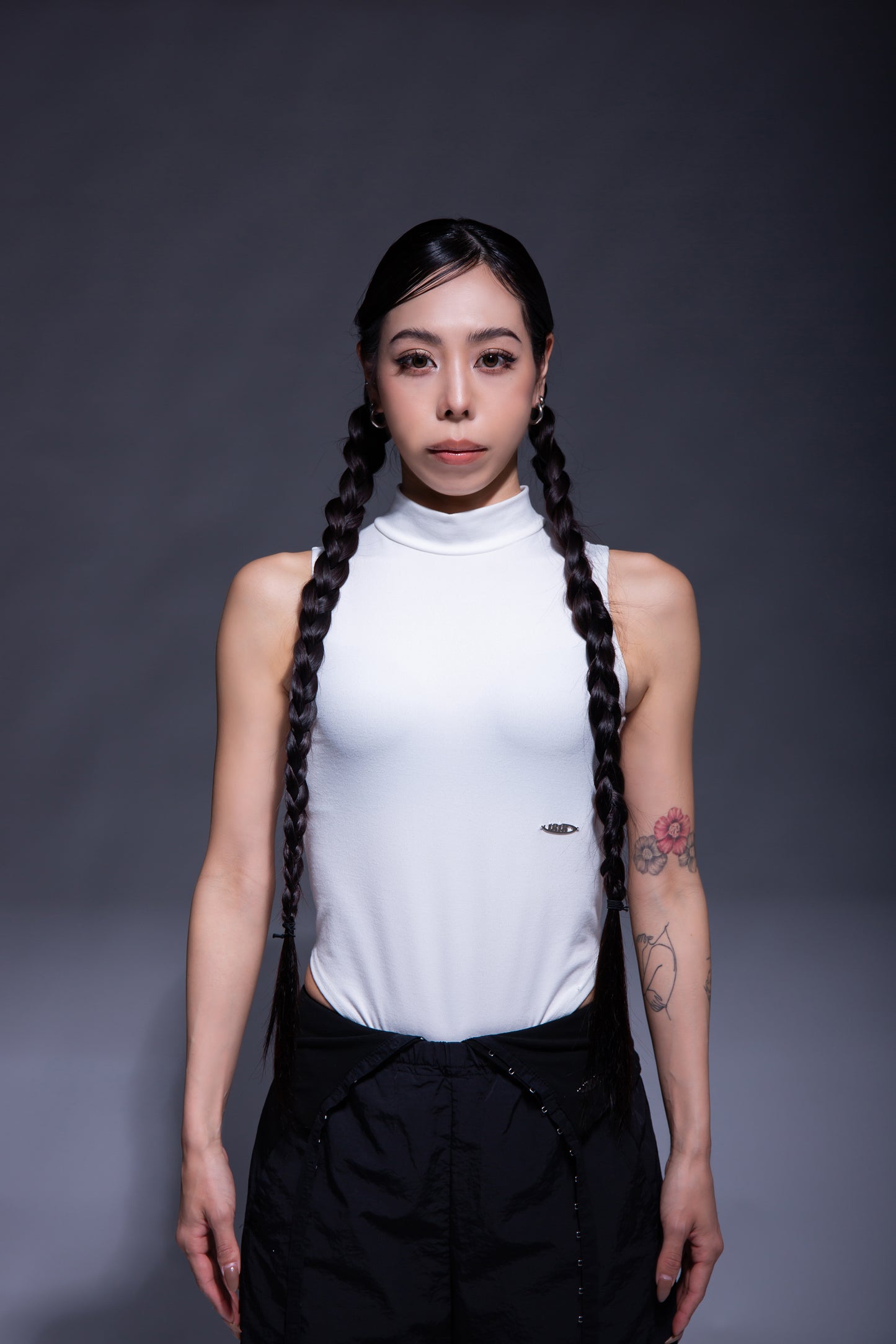 BODYSUIT TANK TOP white